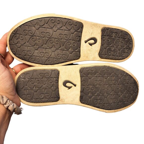 Olukai Casual Sneakers WOMENS SIZE 7 PEHUEA LI Pavement Gray minimalist comfy - Picture 11 of 12